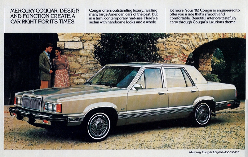 1982 Mercury Cougar sedan