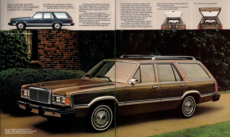 1982 Mercury Cougar station wagon