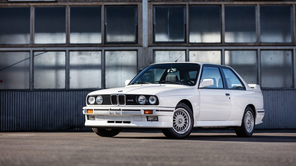 1988 BMW M3 White