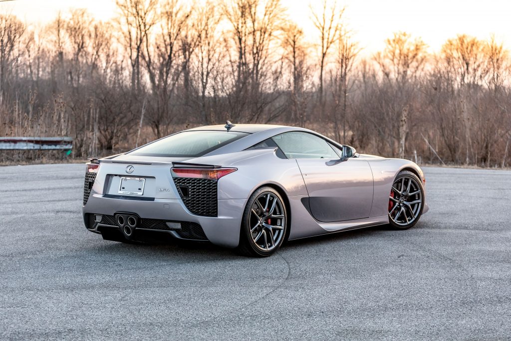 2012 Lexus LFA rear three-quarter