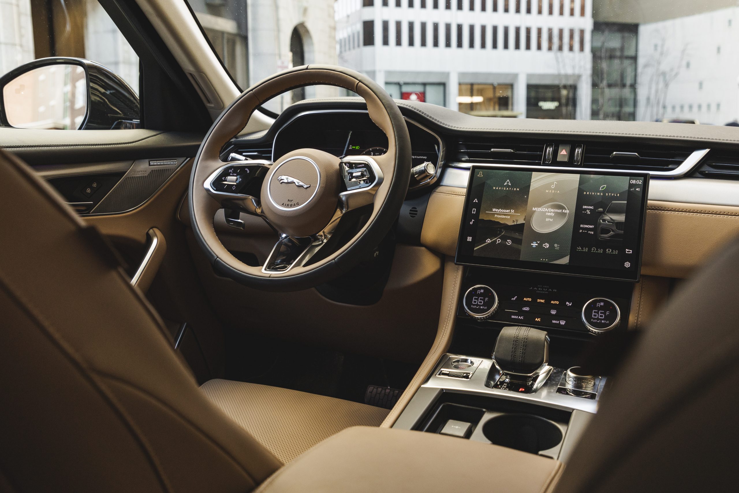 2021 Jaguar F-PACE S P340 interior