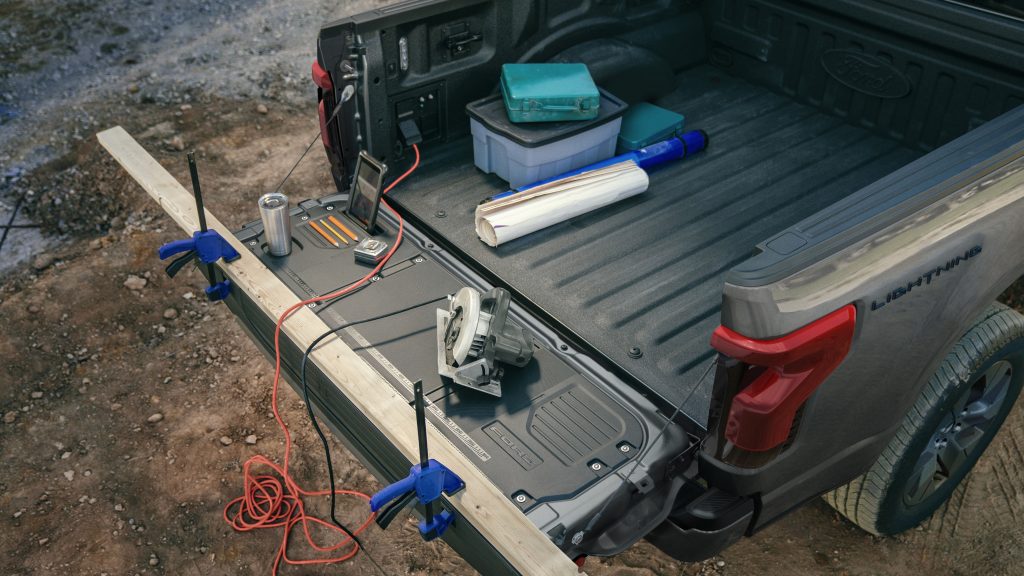 Ford F-150 Lightning EV bed