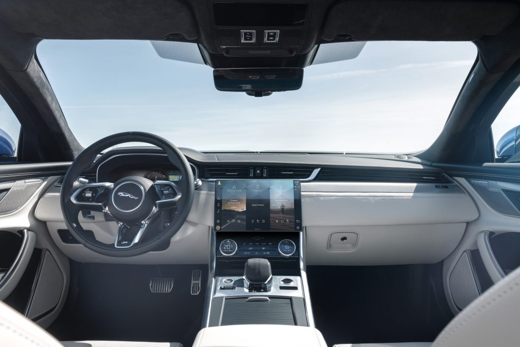 2021 Jaguar XF interior refresh