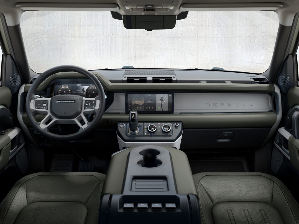 2020 Land Rover Defender interior