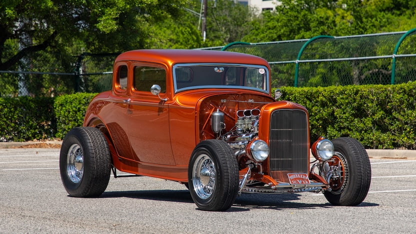 Nailhead-powered 1932 Ford Five-Window Coupe