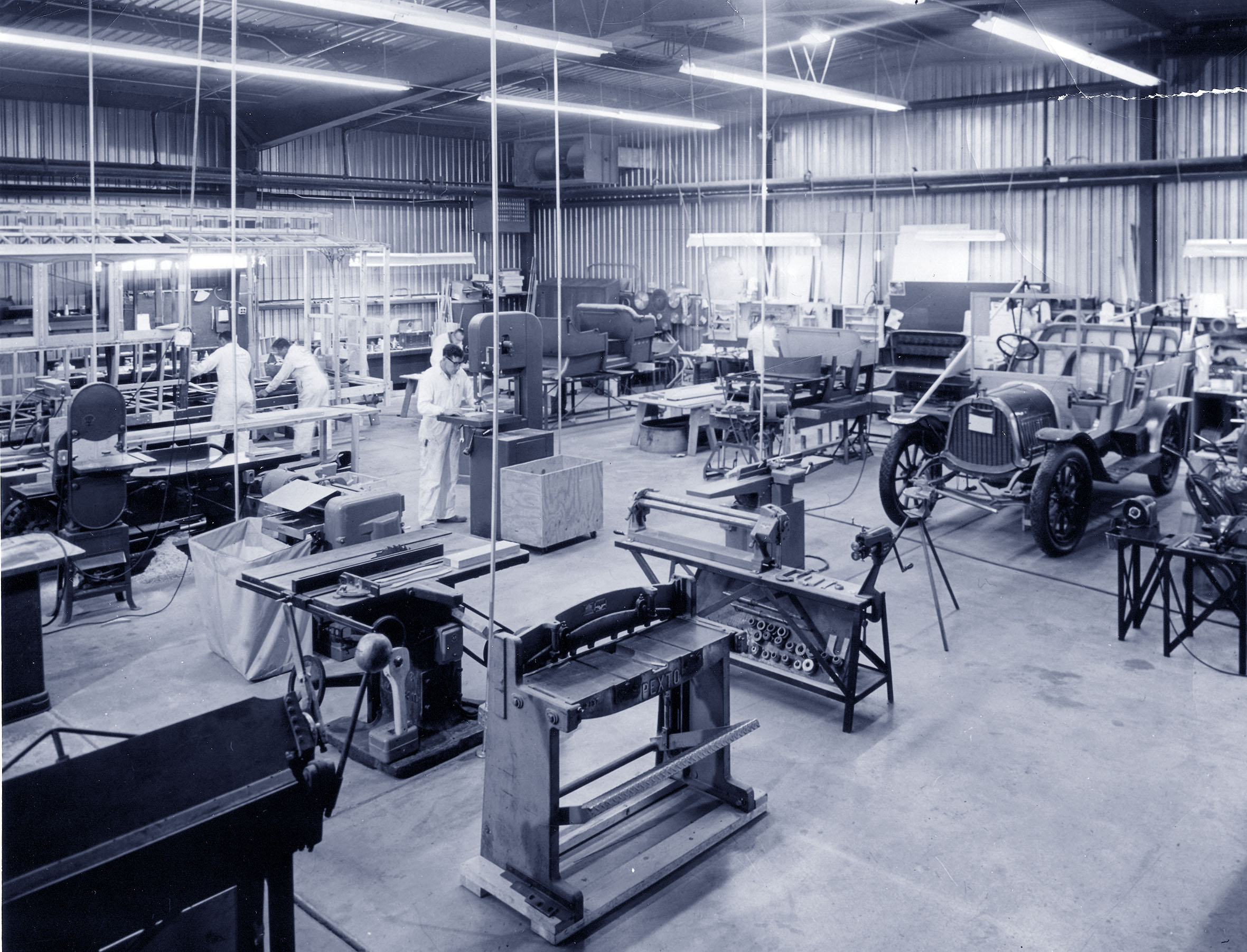 HAC Restoration Shop Inside