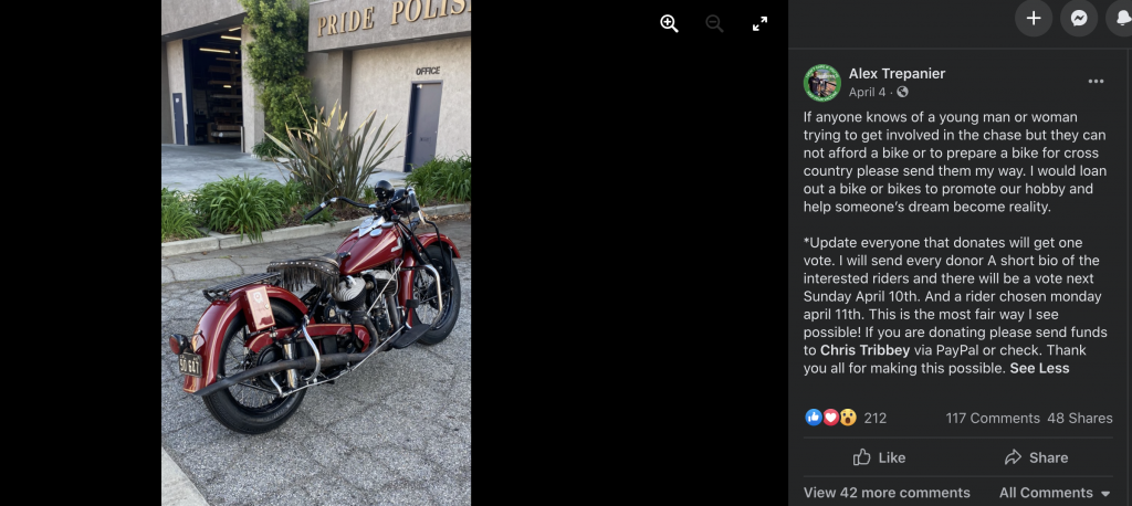 Alex Trepanier 46 indian FB post