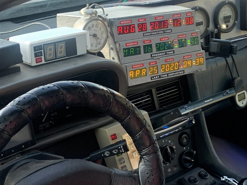 Time Machine - dashboard