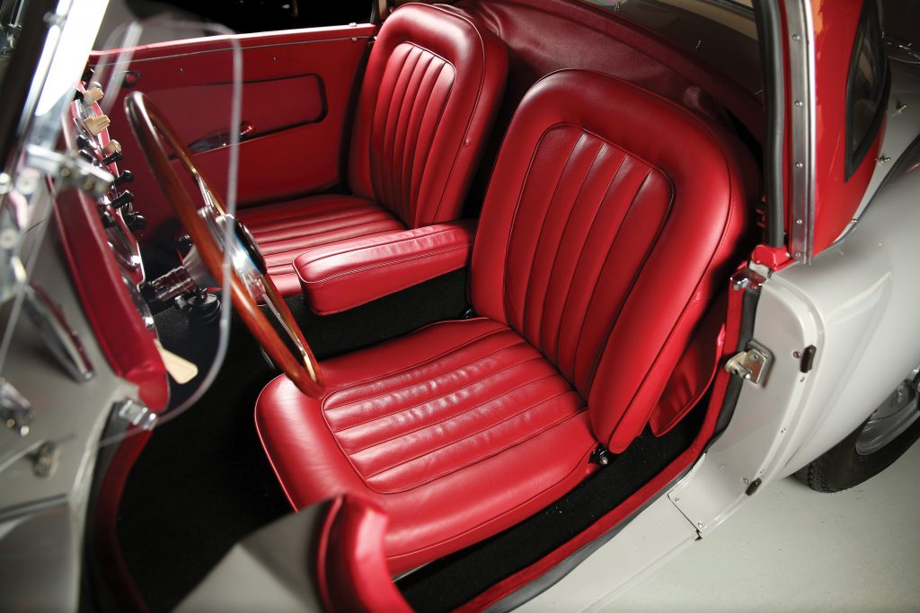 1959 MG MGA Twin Cam interior
