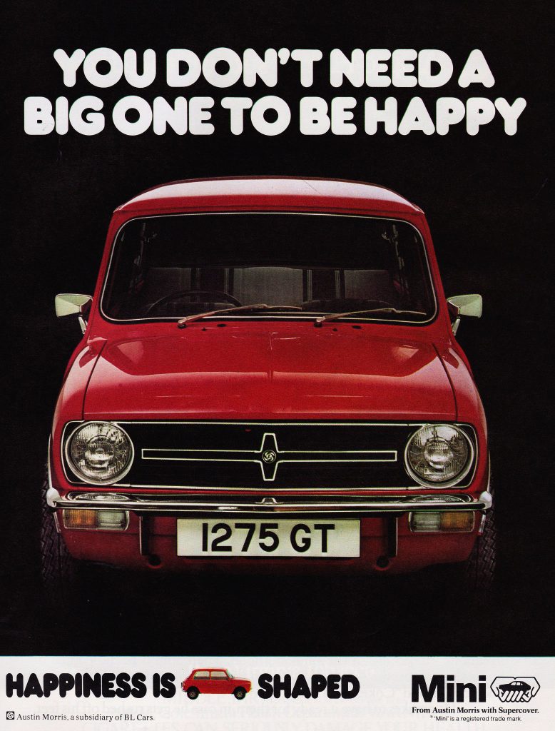 Mini vintage ad