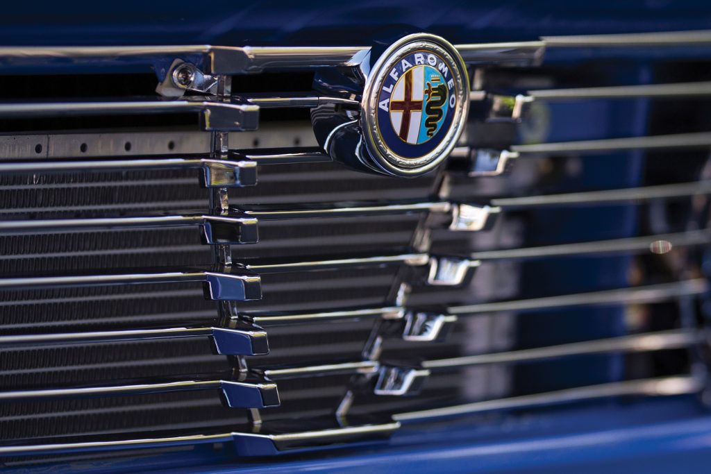 Alfa Romeo Grille Closeup