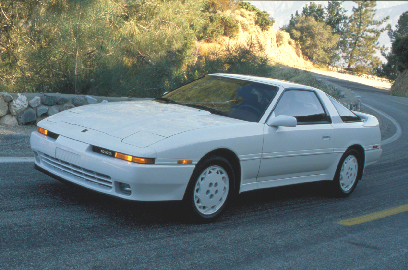 Toyota Supra front three-quarter Toyota Supra front three-quarter
