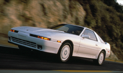 Toyota Supra front three-quarter Toyota Supra front three-quarter