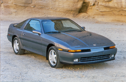 Toyota Supra front three-quarter Toyota Supra front three-quarter