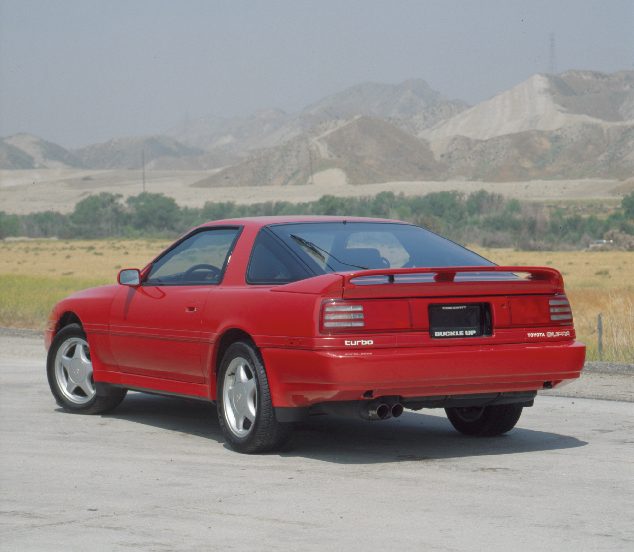 Toyota Supra rear three-quarter Toyota Supra rear three-quarter