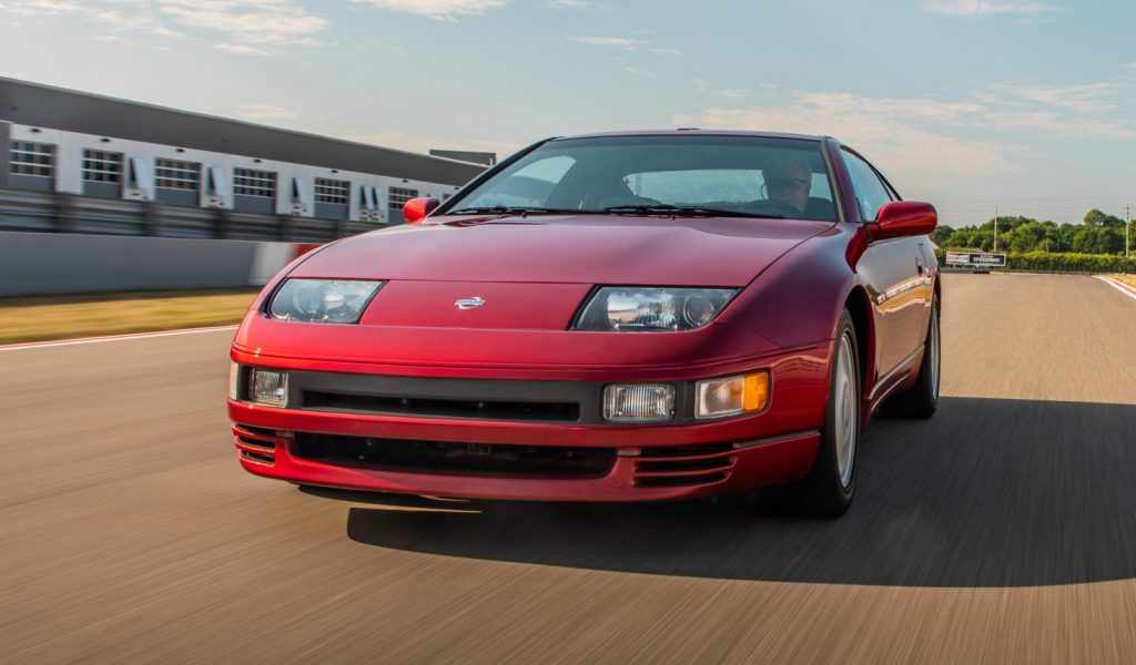Nissan 300ZX front three-quarter action