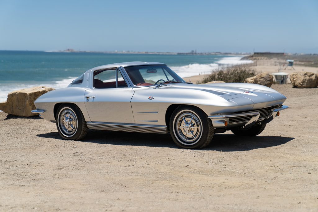 Neil Peart Chevrolet Corvette Split Window front three-quarter