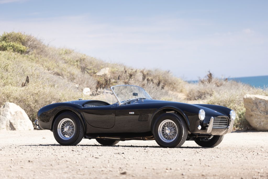 Neil Peart Shelby Cobra front three-quarter