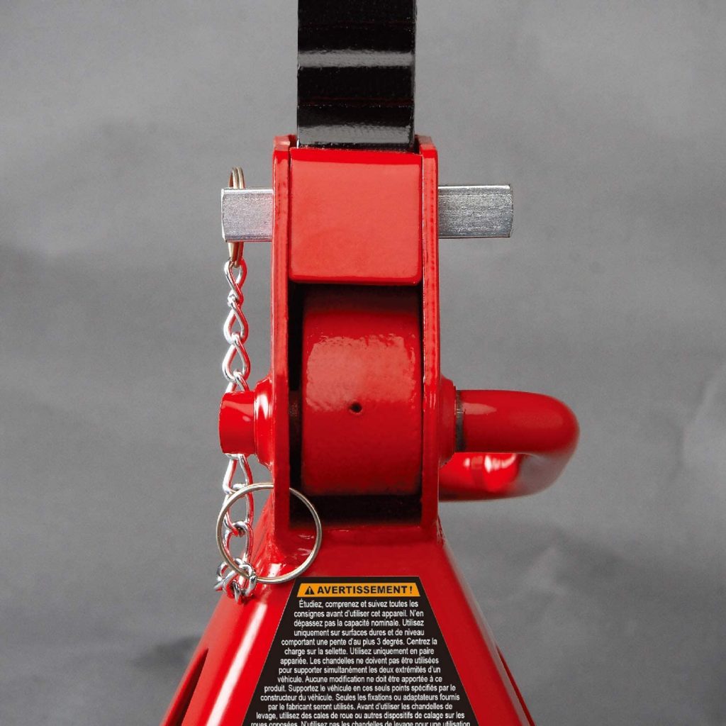 Rob Siegel - Floor jack and jack stand safety - torin T43002A safety pin
