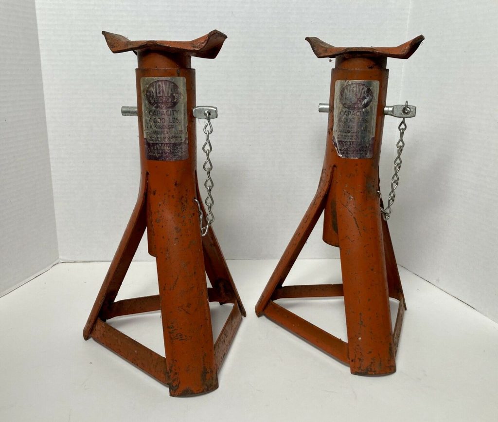 Rob Siegel - Floor jack and jack stand safety - vintage jack stands 1