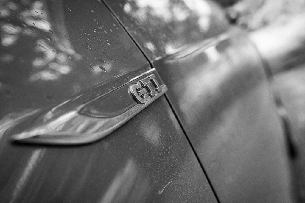 VW GTI badge