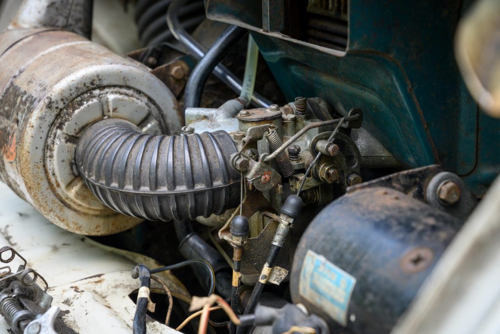 Subaru 360 engine detail