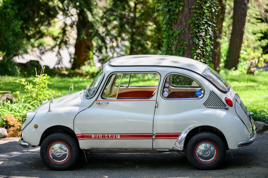 Subaru 360 side profile