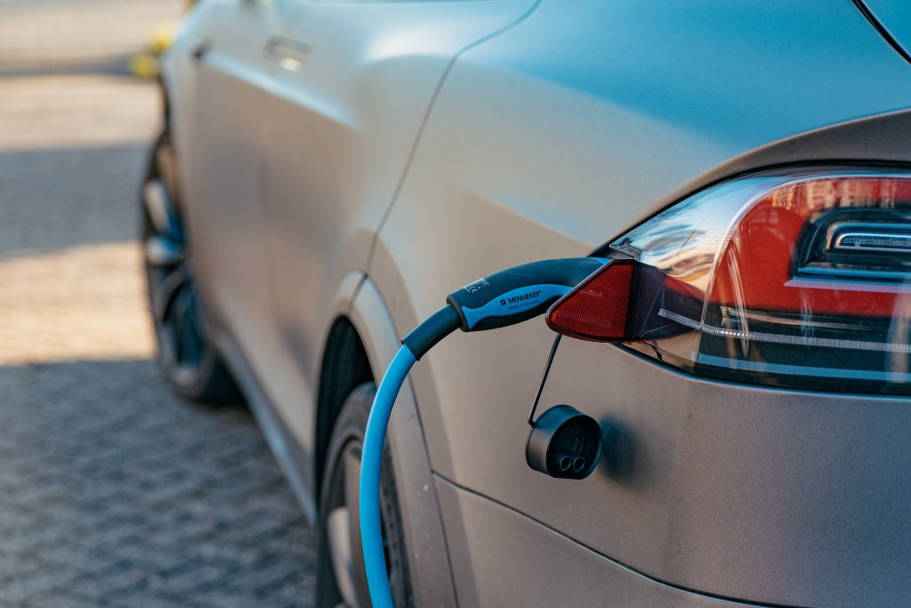 Tesla charging port
