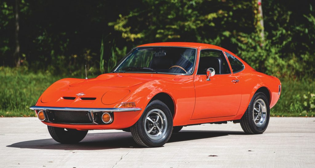 Opel GT front three-quarter