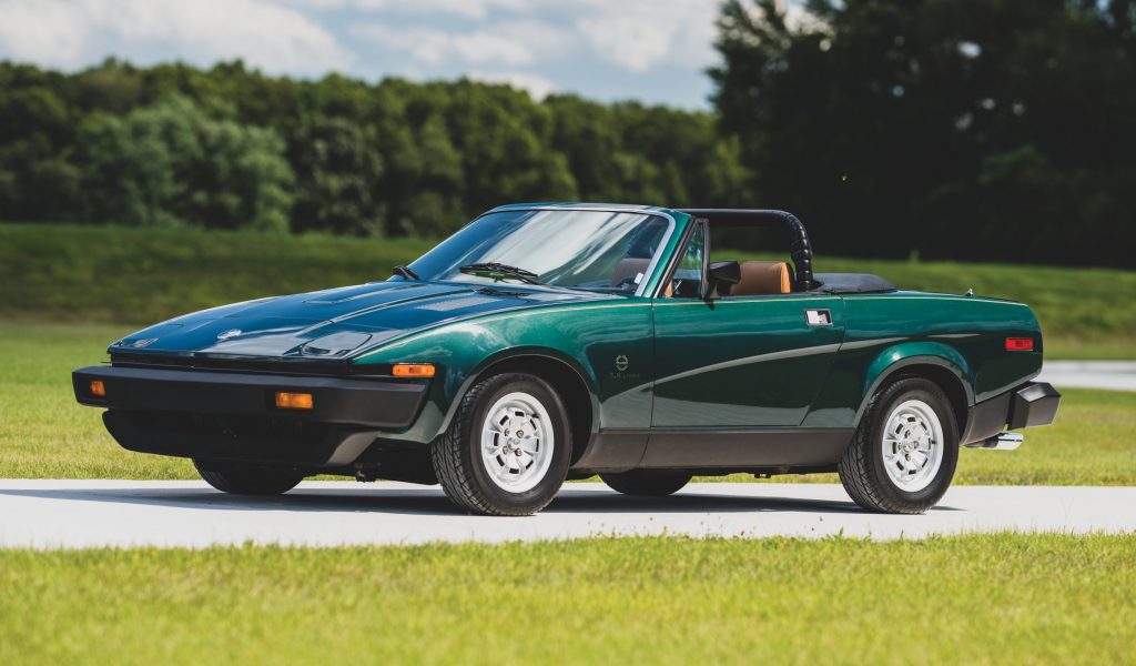 Triumph TR8 front three-quarter