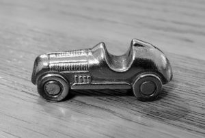 Monopoly car game piece Monopoly car game piece