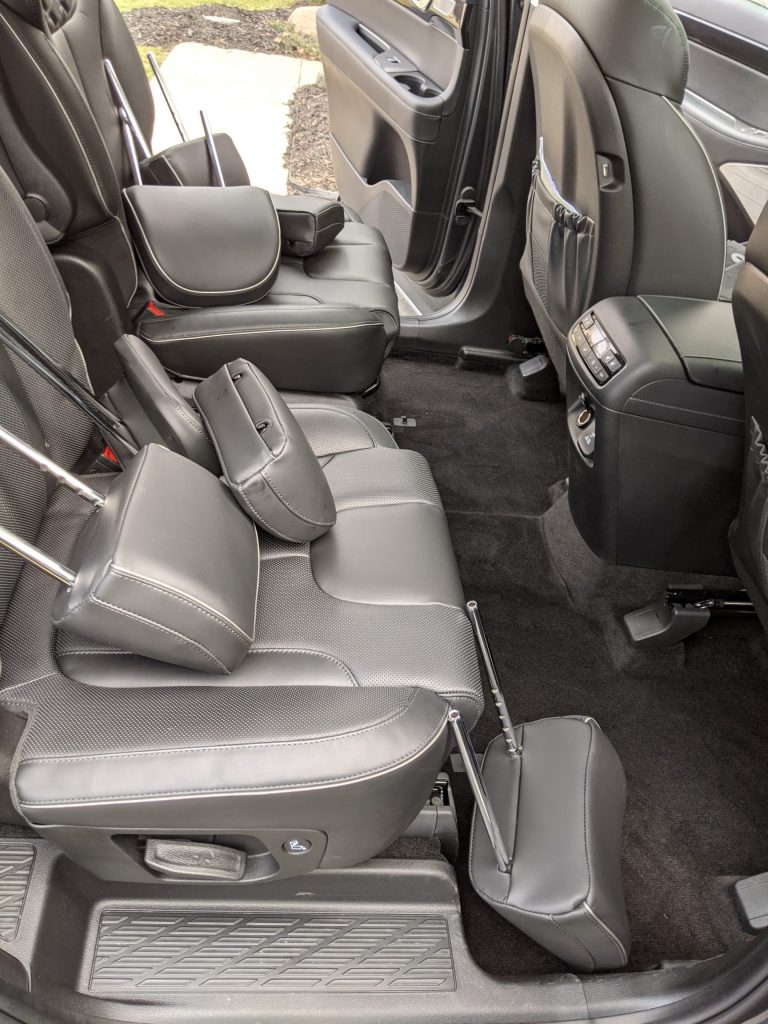 Car Odor Treatment Hyundai rear seats