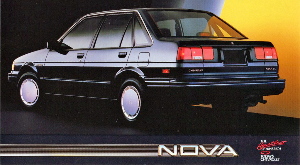 1987 Chevrolet Nova NUMMI 1987 Chevrolet Nova NUMMI