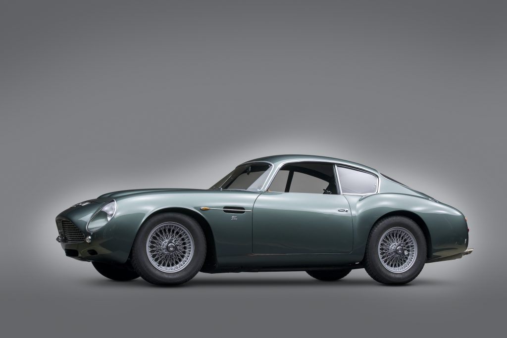 aston martin db4 gt sanction zagato front three-quarter