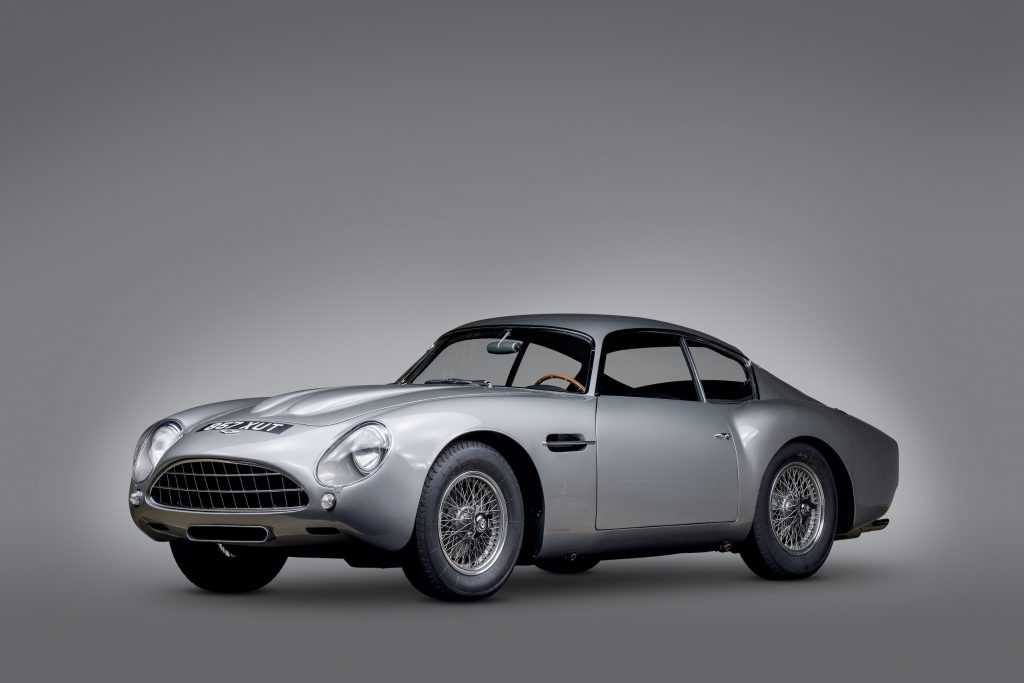 aston martin db4 gt zagato front three-quarter