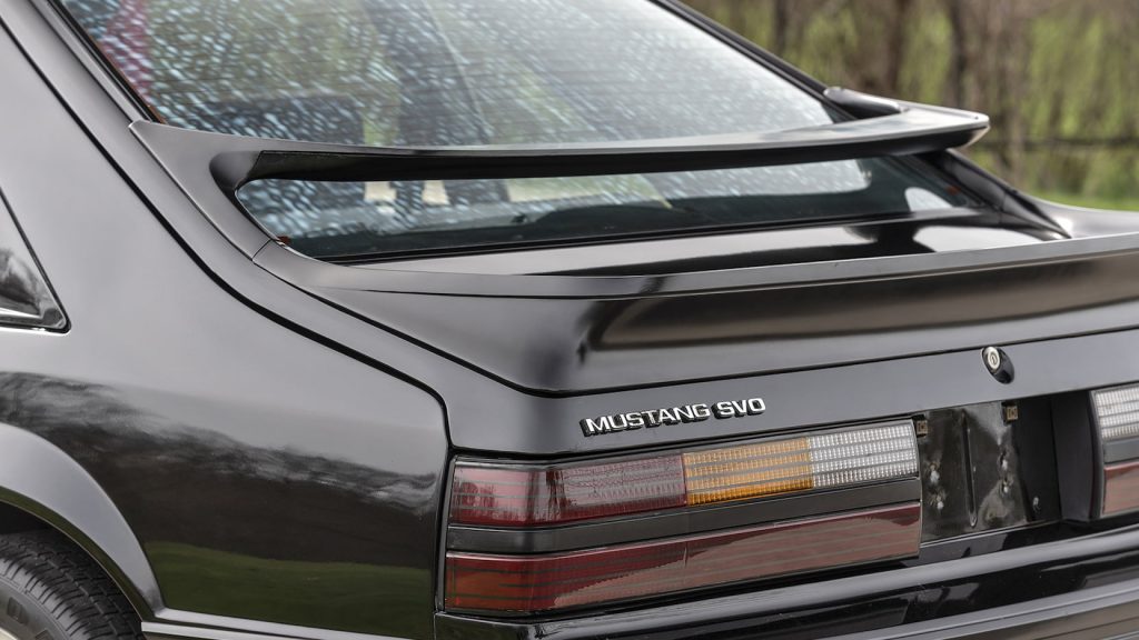 1984 Ford Mustang SVO Rear Spoiler