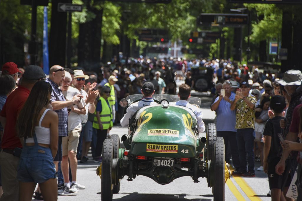 Peerless rolling into the finish