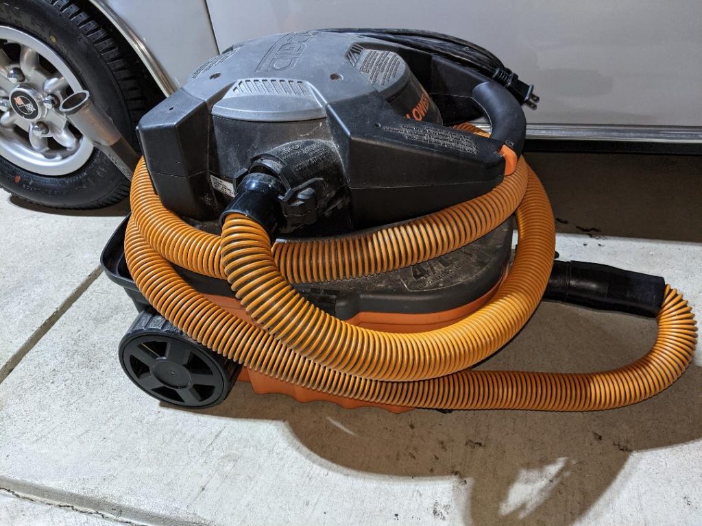 Car Odor Treatment vacuum