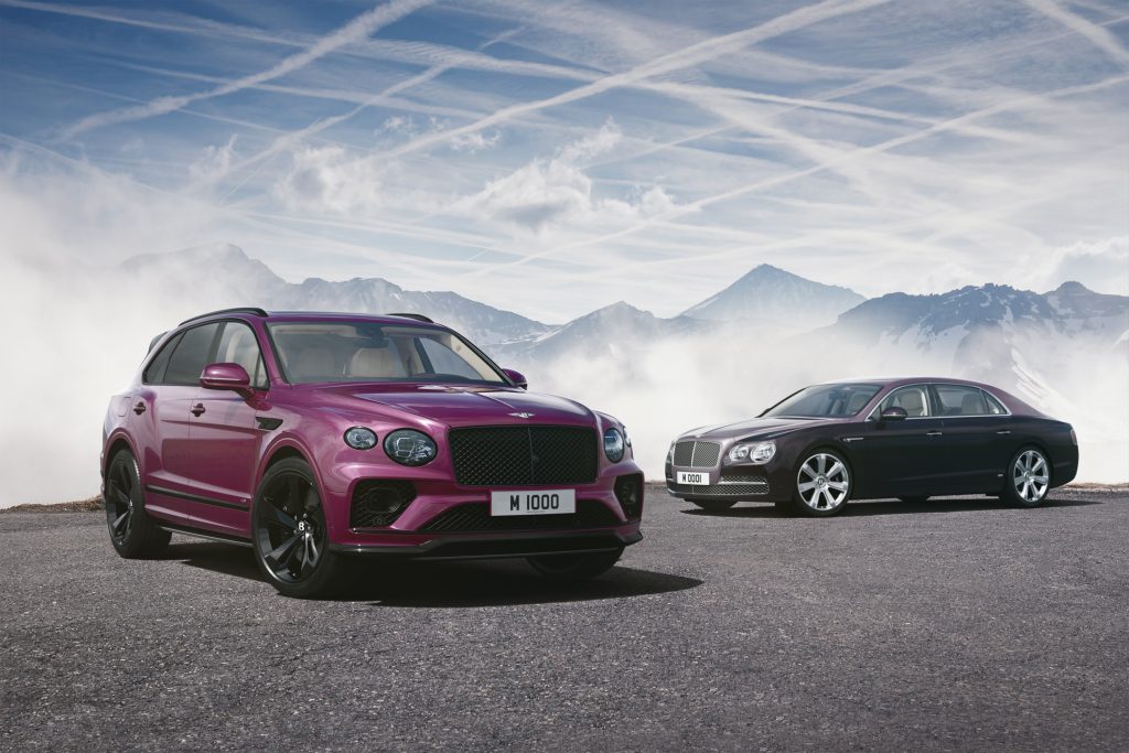 Bentley Mulliner 1000 and 0001 commissions