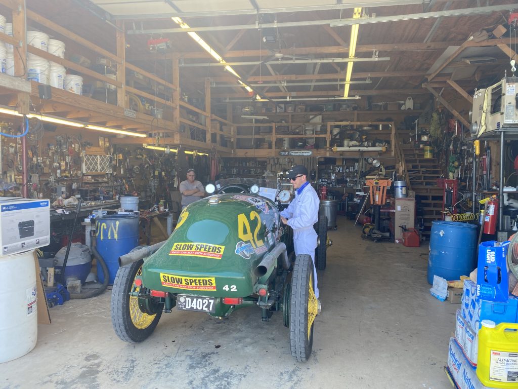 Peerless in Jim's garage