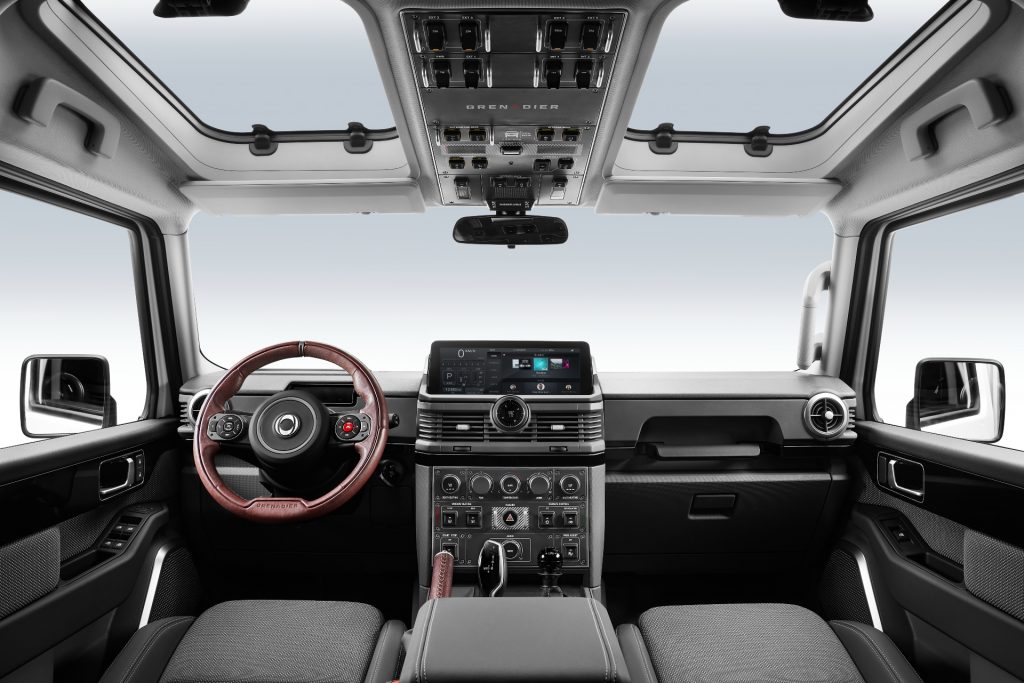 Ineos Grenadier interior front US
