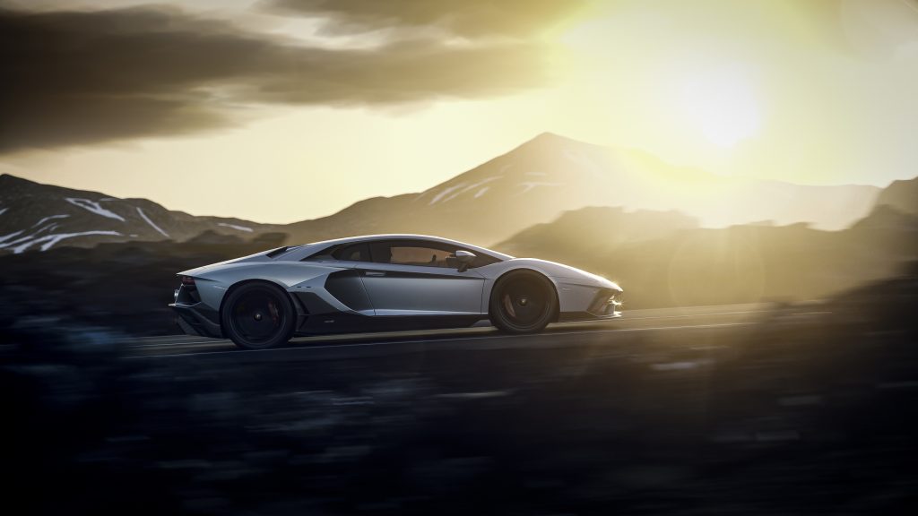 Lamborghini Aventador LP 780-4 Ultimae side profile