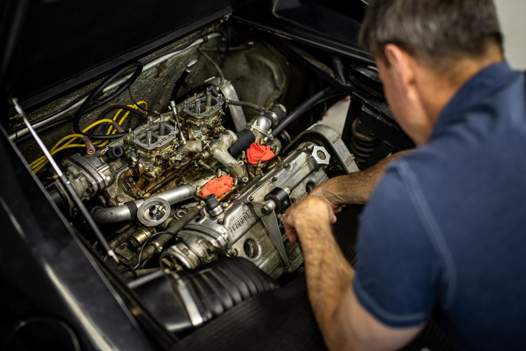 Ferrari Dino engine