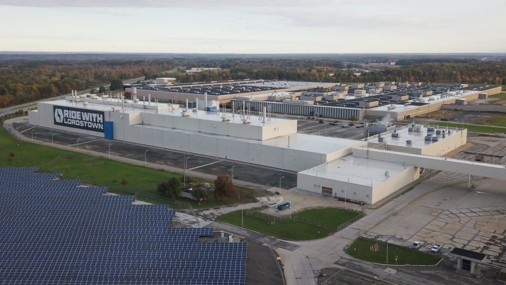 Lordstown Motors factory aerial