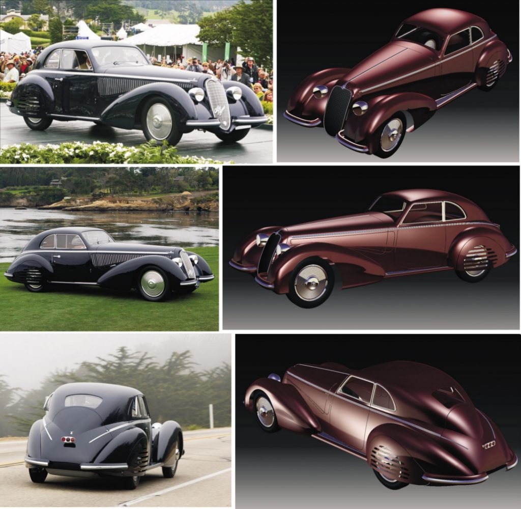 Alfa 38 scale model mock ups