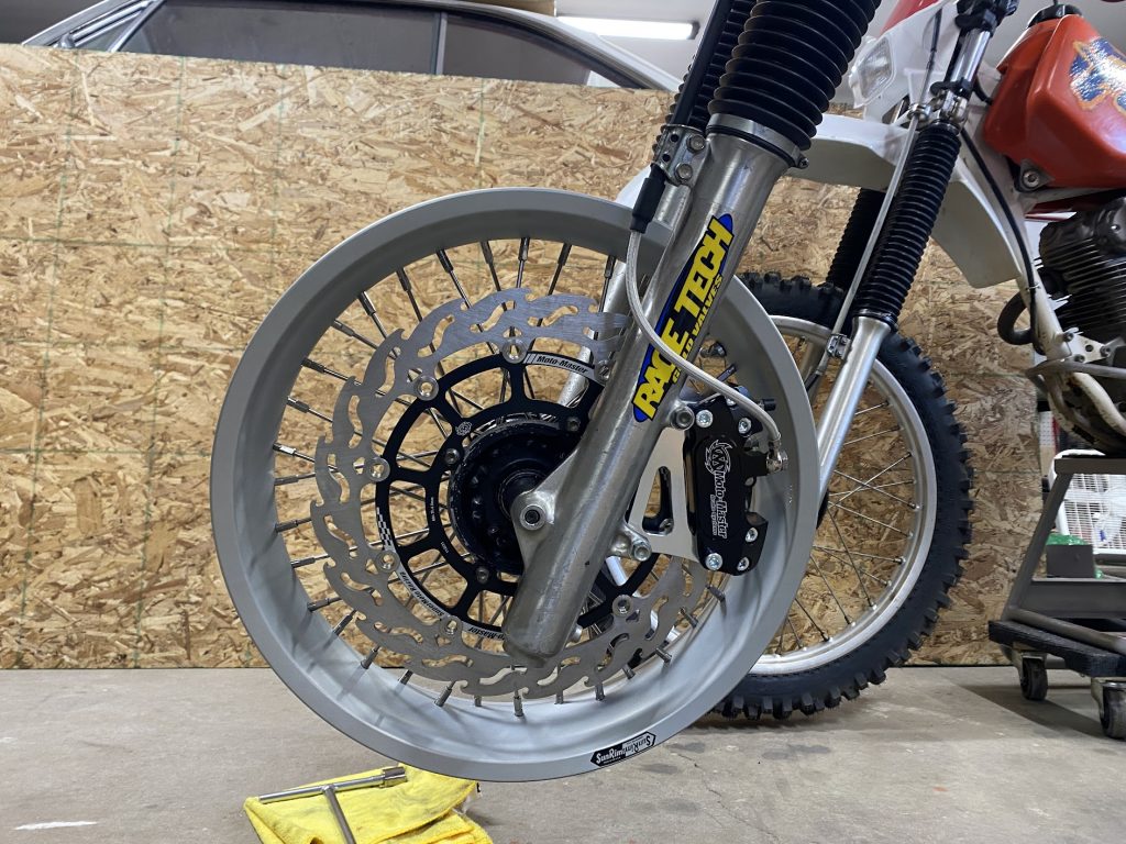 XR250R 320mm front brake