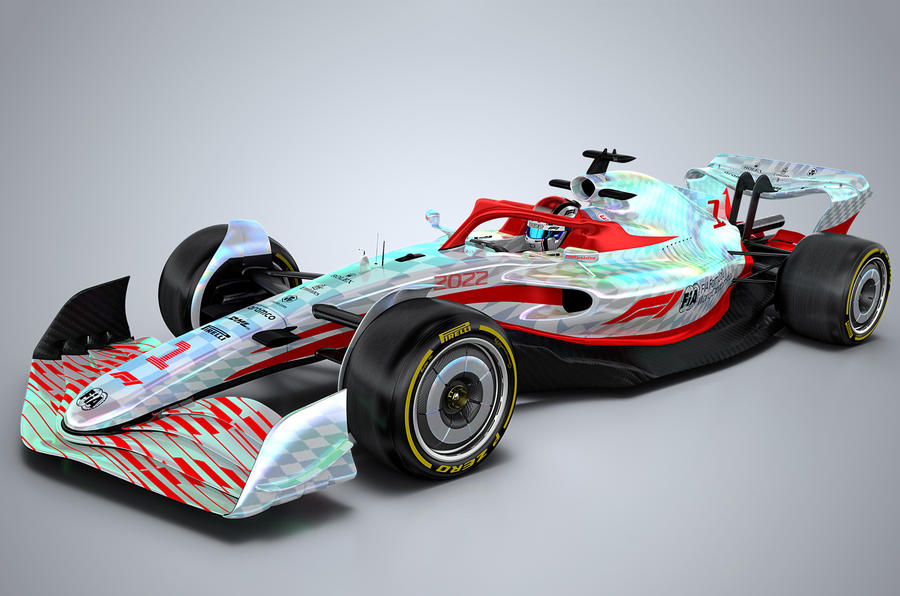 2022 F1 car
