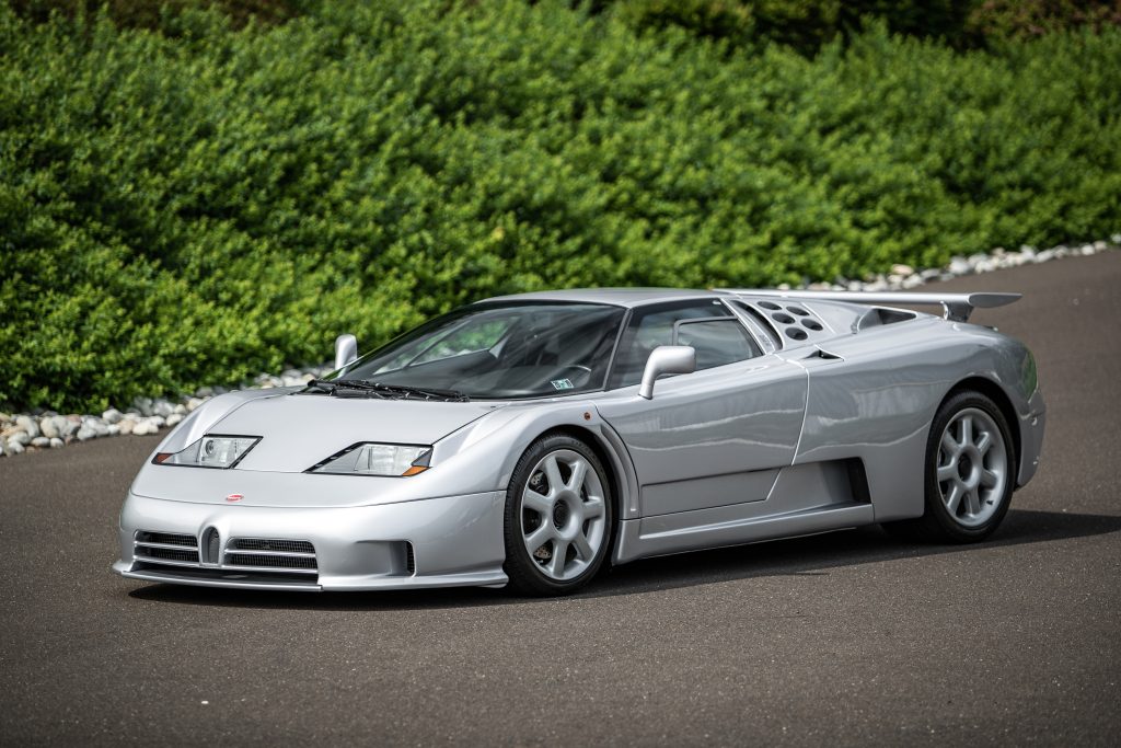 1994 Bugatti EB110 Super Sport front three-quarter