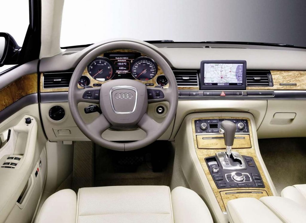 Audi A8 interior