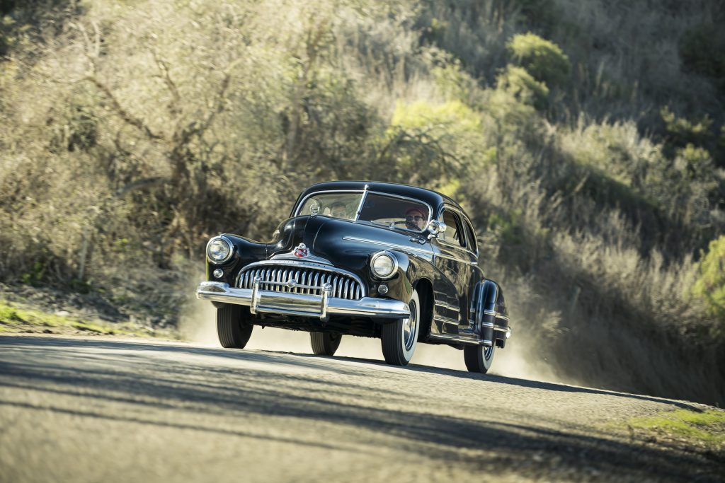1946 Buick Special front three-quarter driving action
